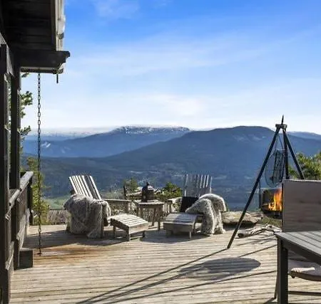 Til Alle Arstider, Fantastisk Utsikt, Badstue, Ski Ski Ut, Tur- Og Bademuligheter, Golf, Fiske *